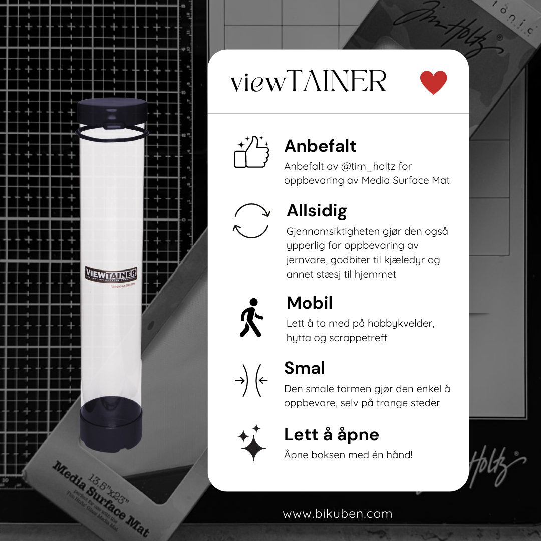 Viewtainer - Thetered Cap - Storage Container - Orange