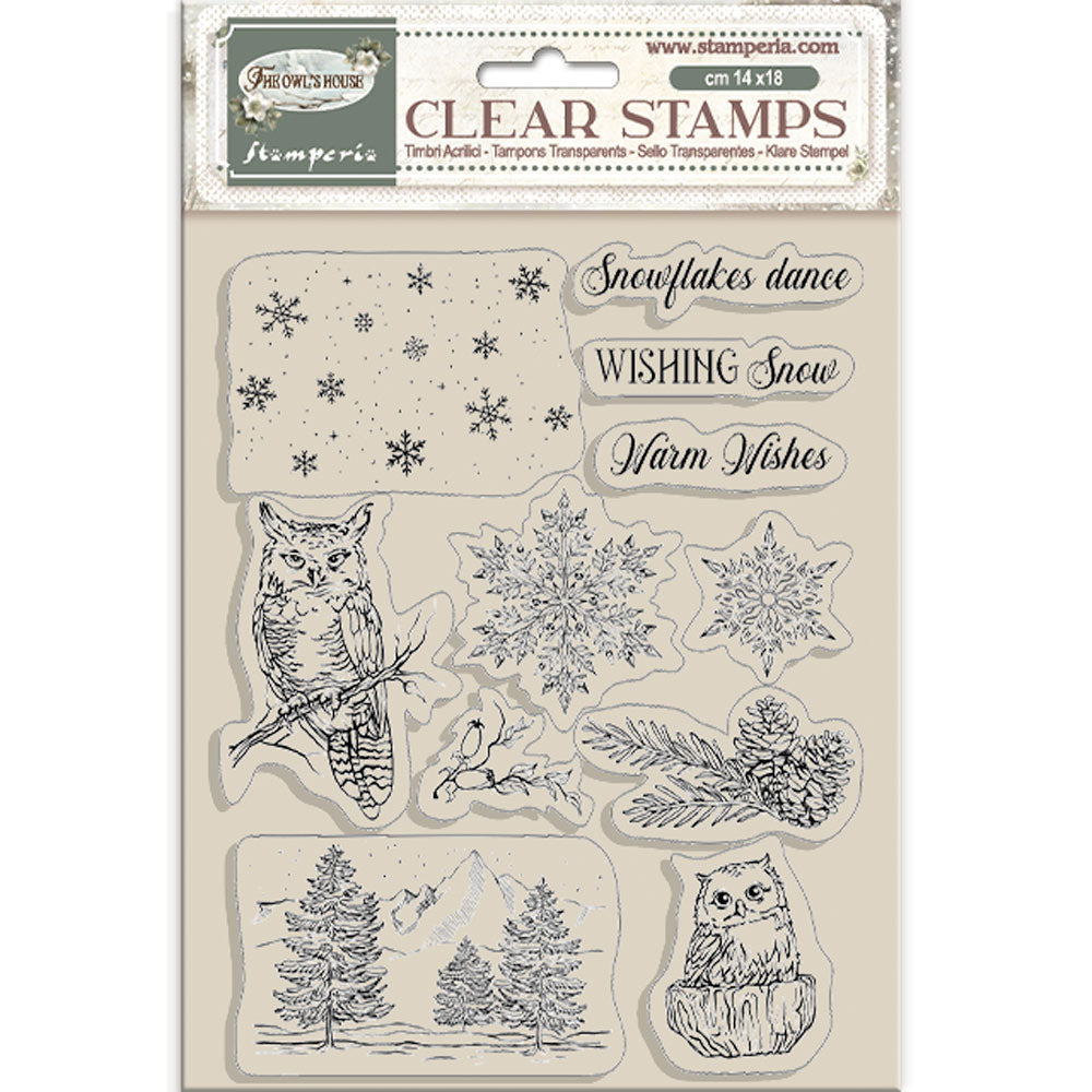 Stamperia - The Owl's house - Clear Stamp
