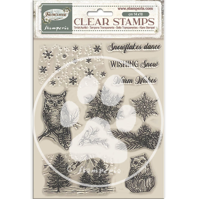 Stamperia - The Owl's house - Clear Stamp