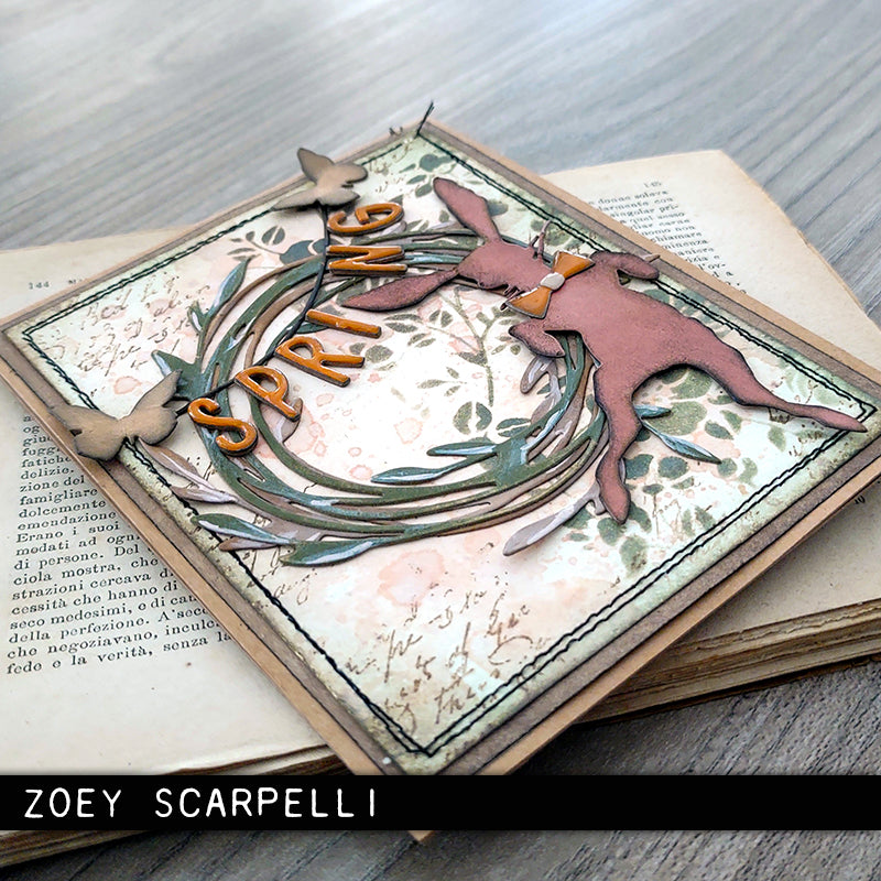 Sizzix - Tim Holtz - Thinlits Dies - Vault 2024 - Hippity Hop