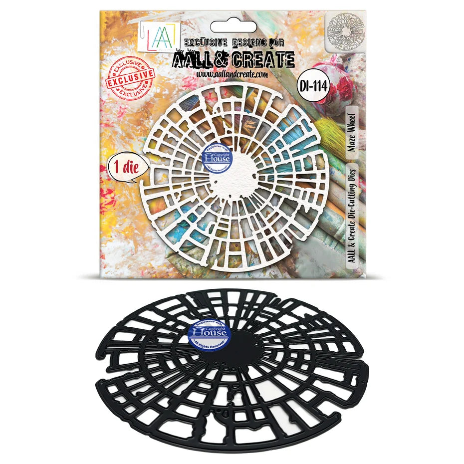 Aall and Create - Dies - Maze Wheel