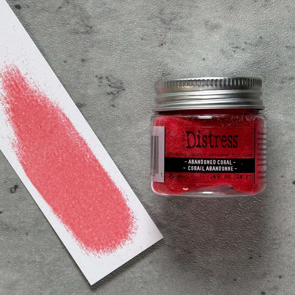 Tim Holtz - Distress Embossing Glaze - Abandoned Coral - NY