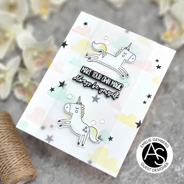 Alex Syberia Designs - Dies set - Rainbow Sentiments