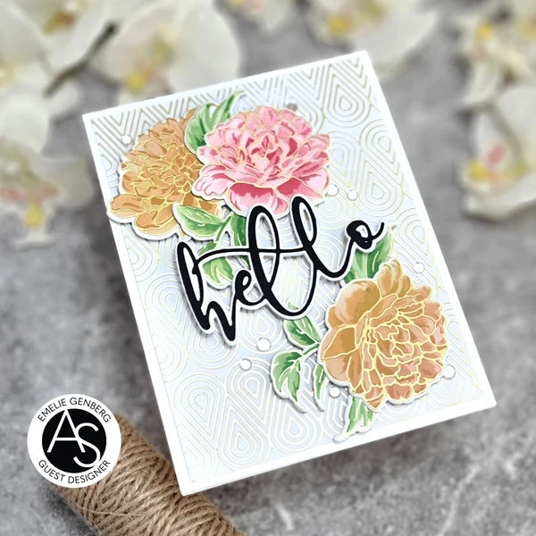 Alex Syberia Designs - Dies - Large Hello Die Set