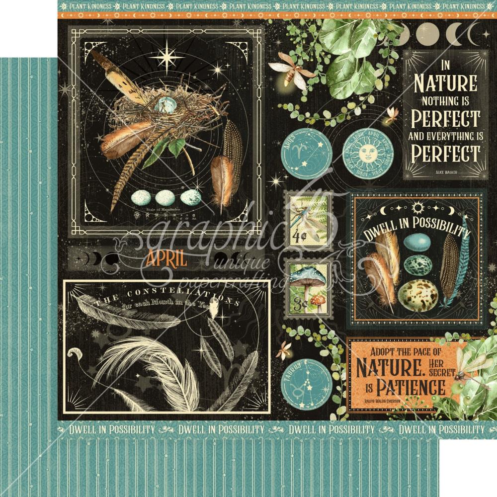 Graphic 45 - Life is Abundant - April - 12 x 12"