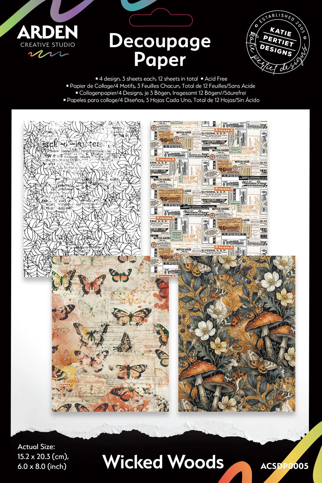 Arden Creative Studio - Wicked Woods - Decoupage Paper