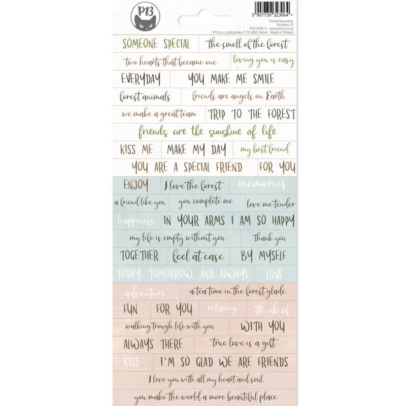 P13 - Forest tea party - Stickers - 01