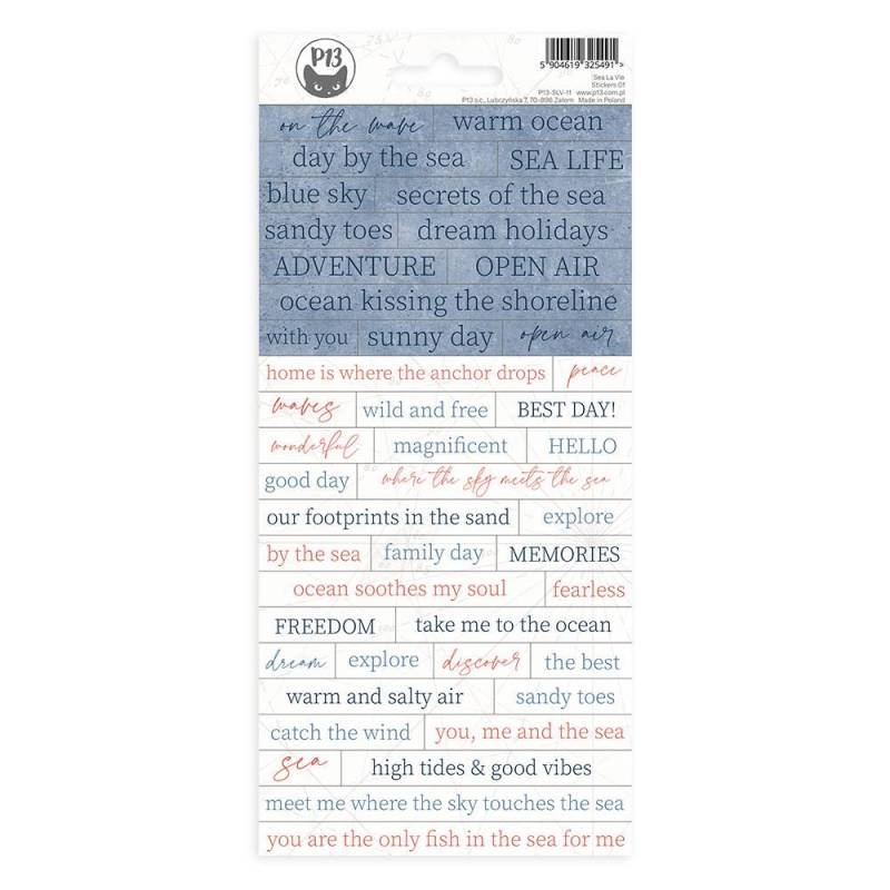 P13 - Beyond the Sea  - Stickers
