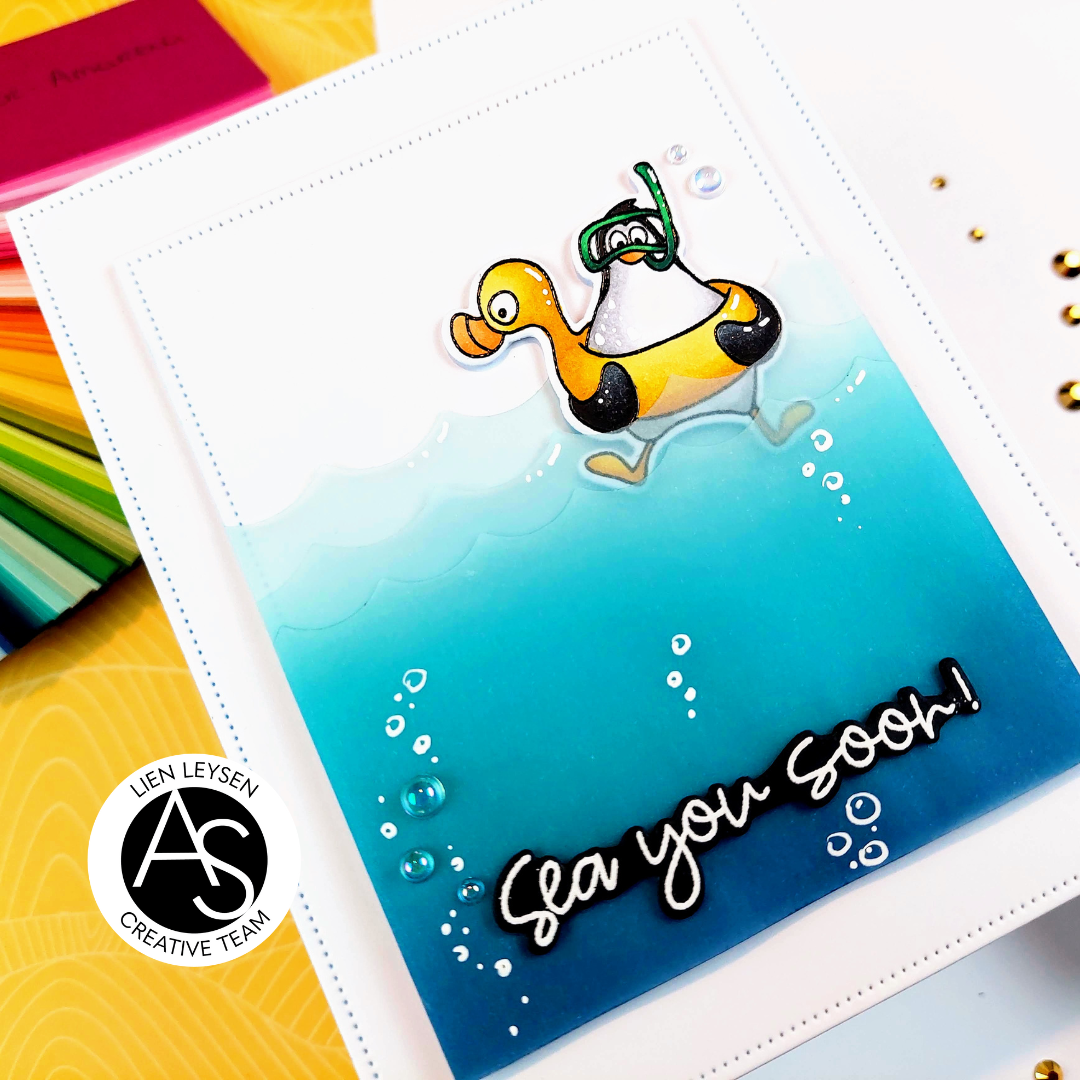 Alex Syberia Designs - Clear stamp set - Pengu-tastic Holiday - A6