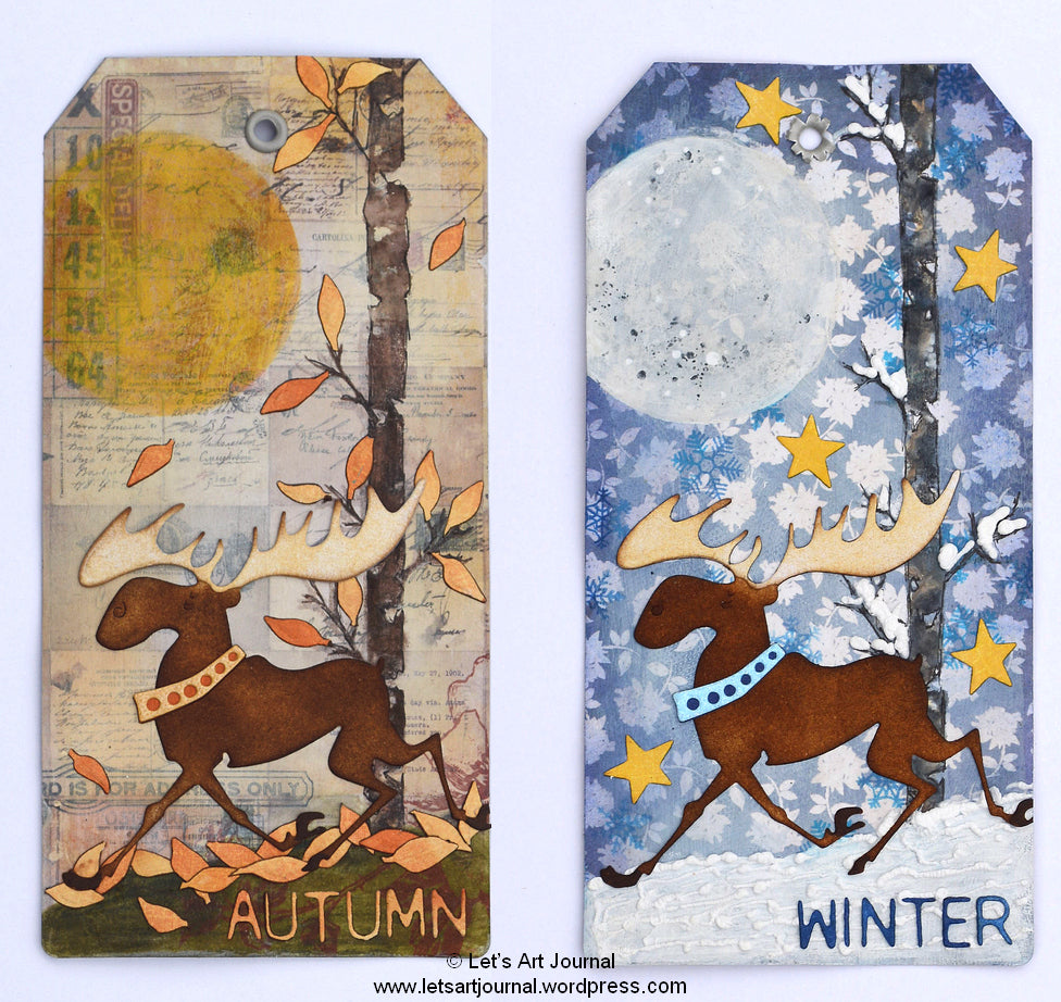 Tim Holtz Alterations - Thinlits - Merry Moose