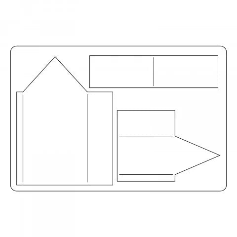 Tim Holtz Alterations - Bigz L Dies - Tiny Houses