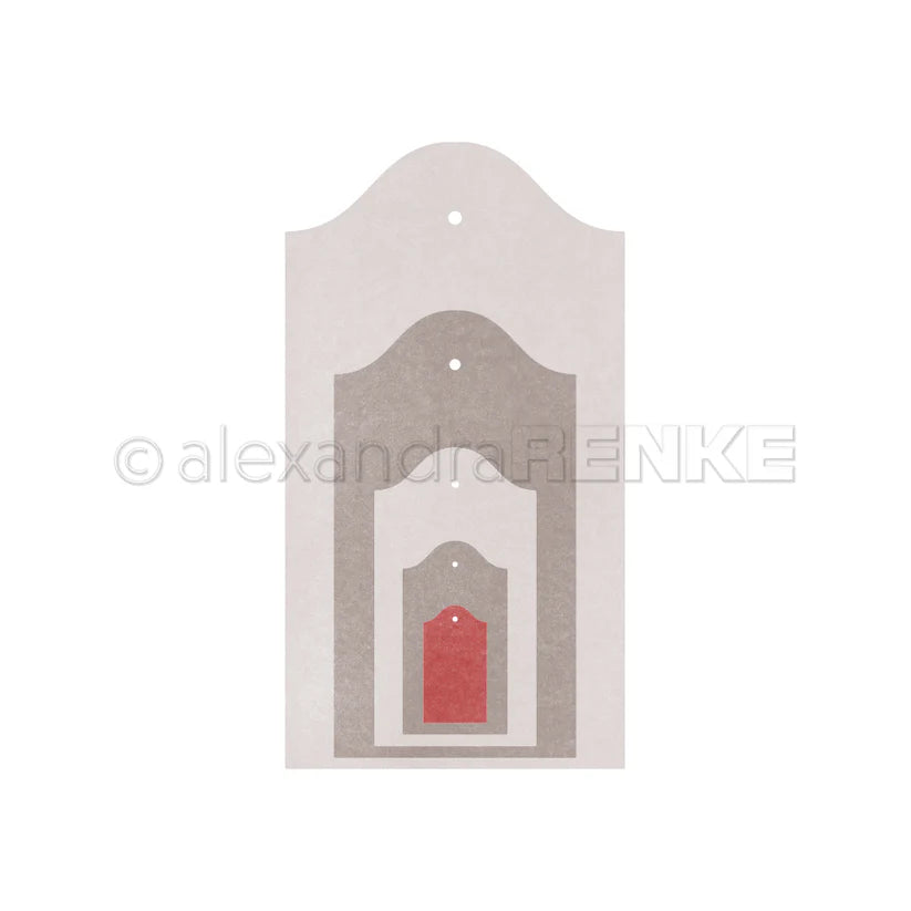 Alexandra Renke - Dies - Ogee Arch tags - Medium