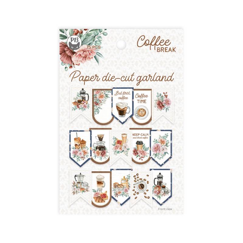 P13 - Coffee break - Garland die cut