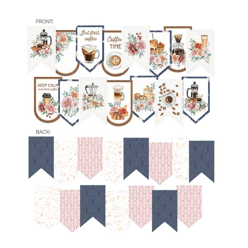 P13 - Coffee break - Garland die cut