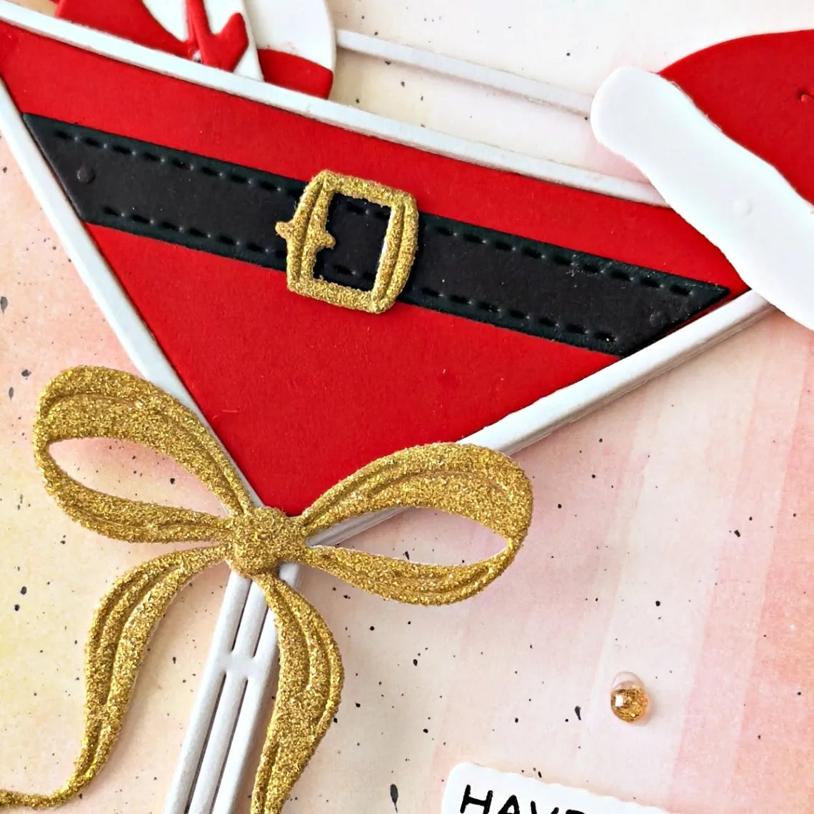 Spellbinders - Dies - Christmas Cocktails Etched Dies from the Happy Hour Collection