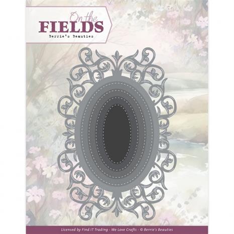 Berries Beauties - On the fields -  Dies - Frame Oval