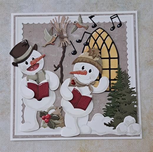 By Lene Design - Dies - Snowman