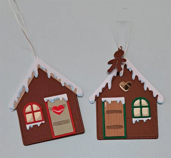 By Lene Design - Dies - Gingerbread house