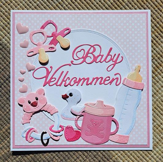 By Lene - Dies- Velkommen baby - BLD1661