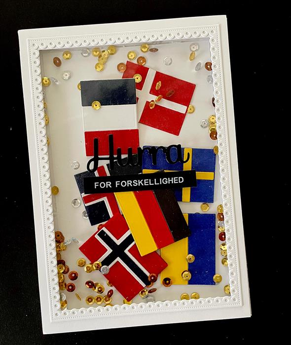 By Lene Design - Dies - Flag Vine