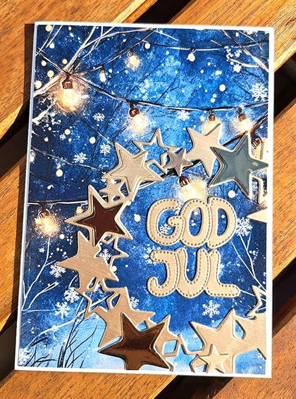 By Lene Design - Dies - Star Wreath