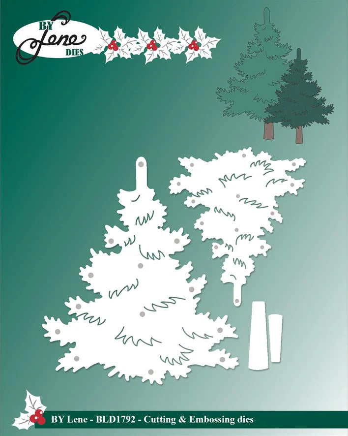 By Lene Design - Dies - Fir Tree