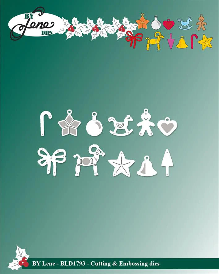 By Lene Design - Dies - Small Ornaments