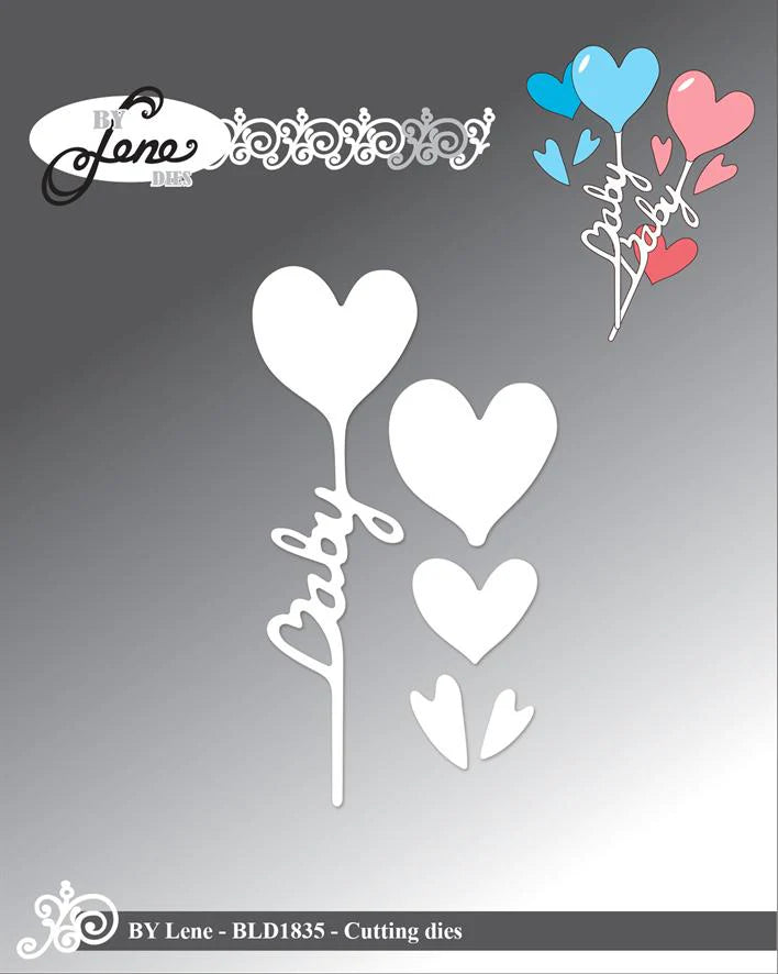 By Lene Design - Dies - Baby balloon