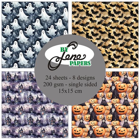 By Lene Design - Halloween - 6 x 6 " Paper Pad