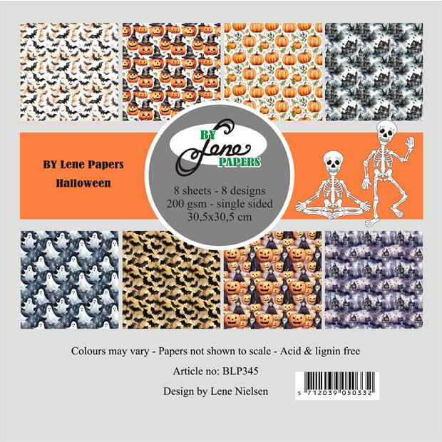 By Lene - Halloween - Paper Pack 12 x 12"