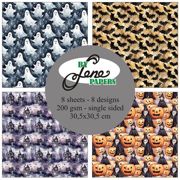 By Lene - Halloween - Paper Pack 12 x 12"