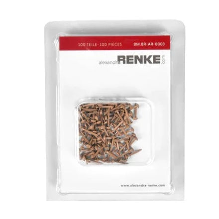 Alexandra Renke - Brads - 3 mm - Havanna