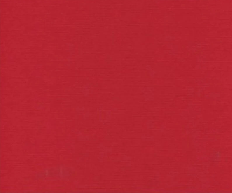 Linnen Kartong - Christmas Red - 12x12"