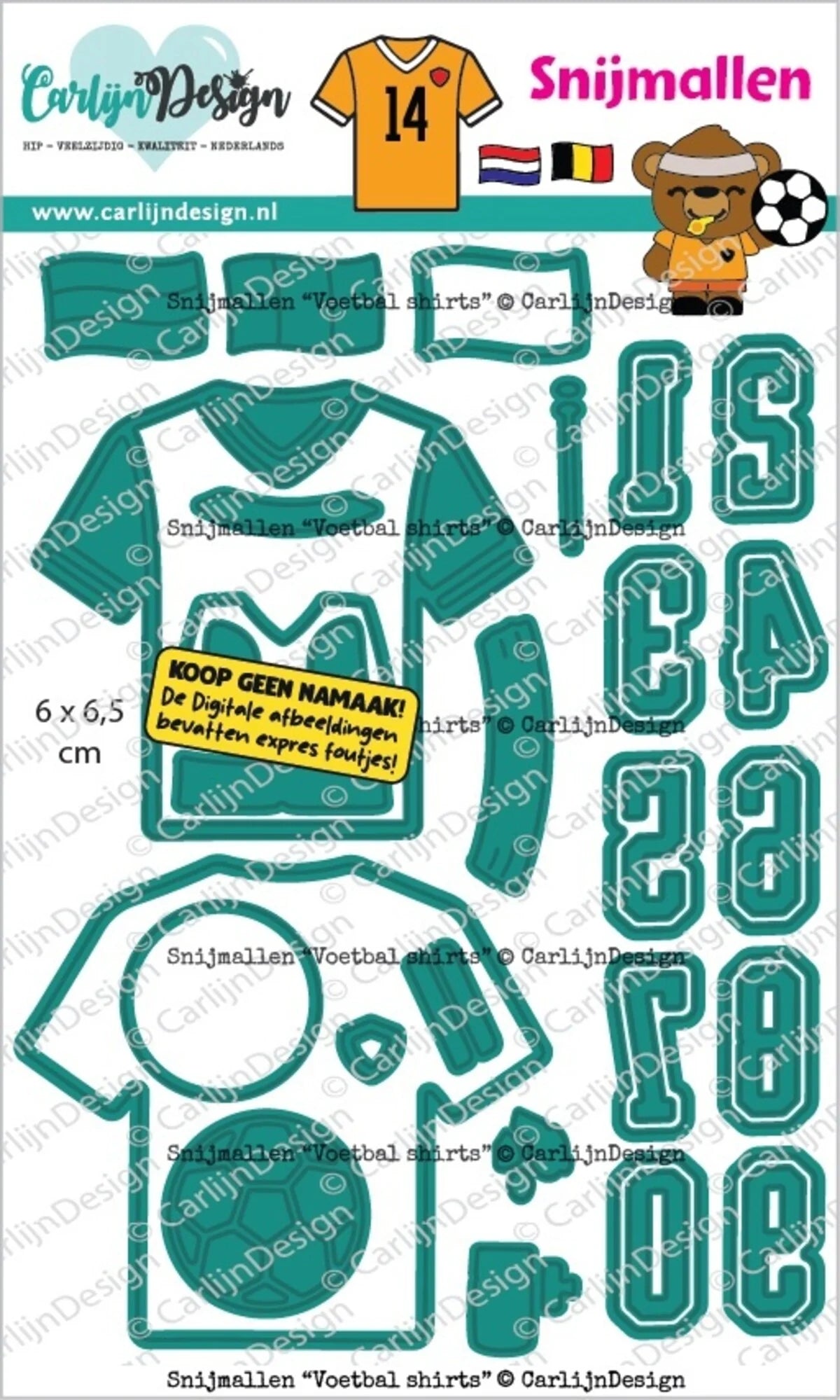 CarlijnDesign - Dies - Football Shirts