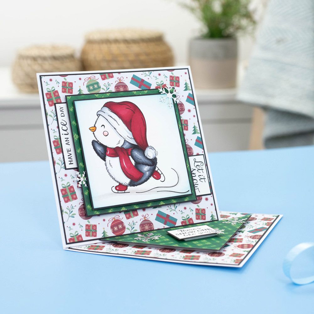 Crafters Companion - Clear stamp - Have an ice day