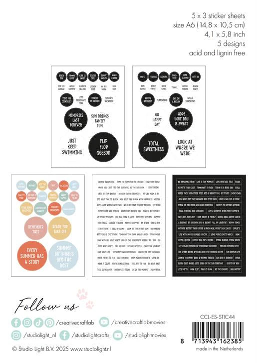 StudioLight - Stickers - Let yourself bloom