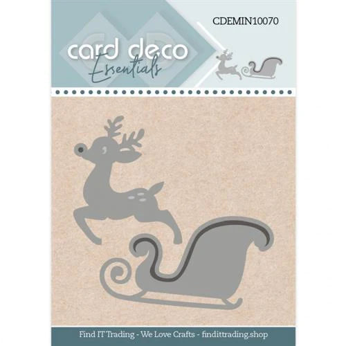 Card Deco Essentials - Dies - Santa's Sledge