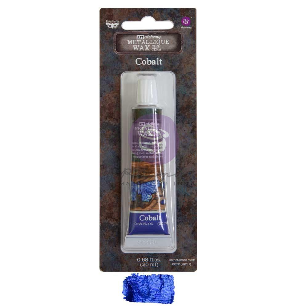 Art Alchemy by Finnabair - Metallique Wax - Cobalt