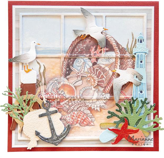 Marianne Design - Craftables - Dies - Tiny's Nautical set