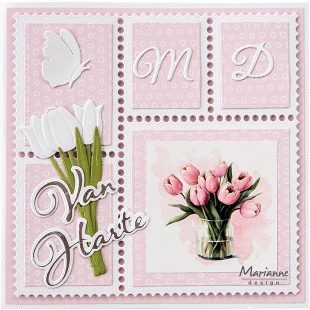 Marianne Design - Dies - Layout - Stamp Square