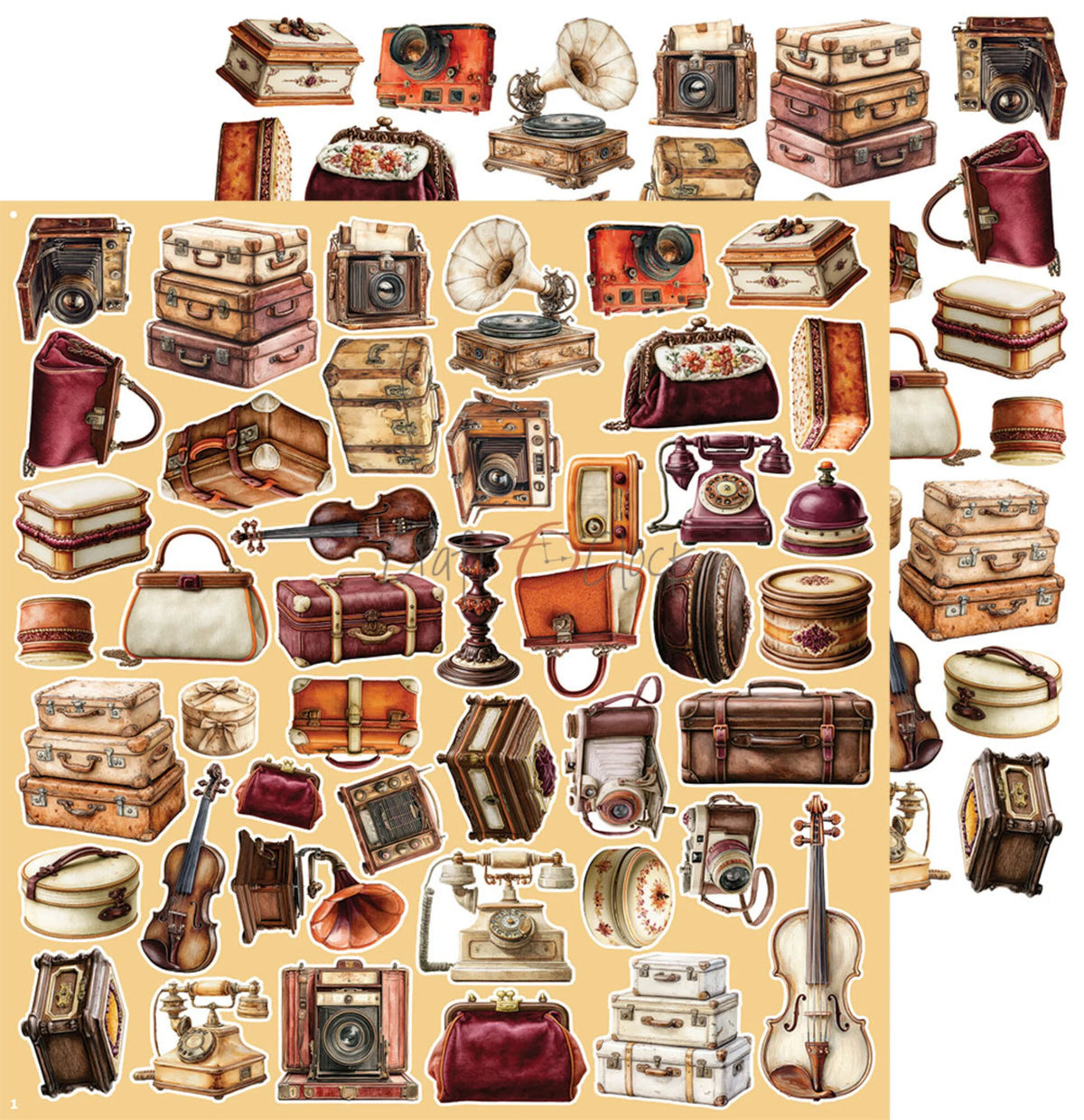 Craft O'Clock - Shades Of Nature - Prestige Extras Set - 12x12"