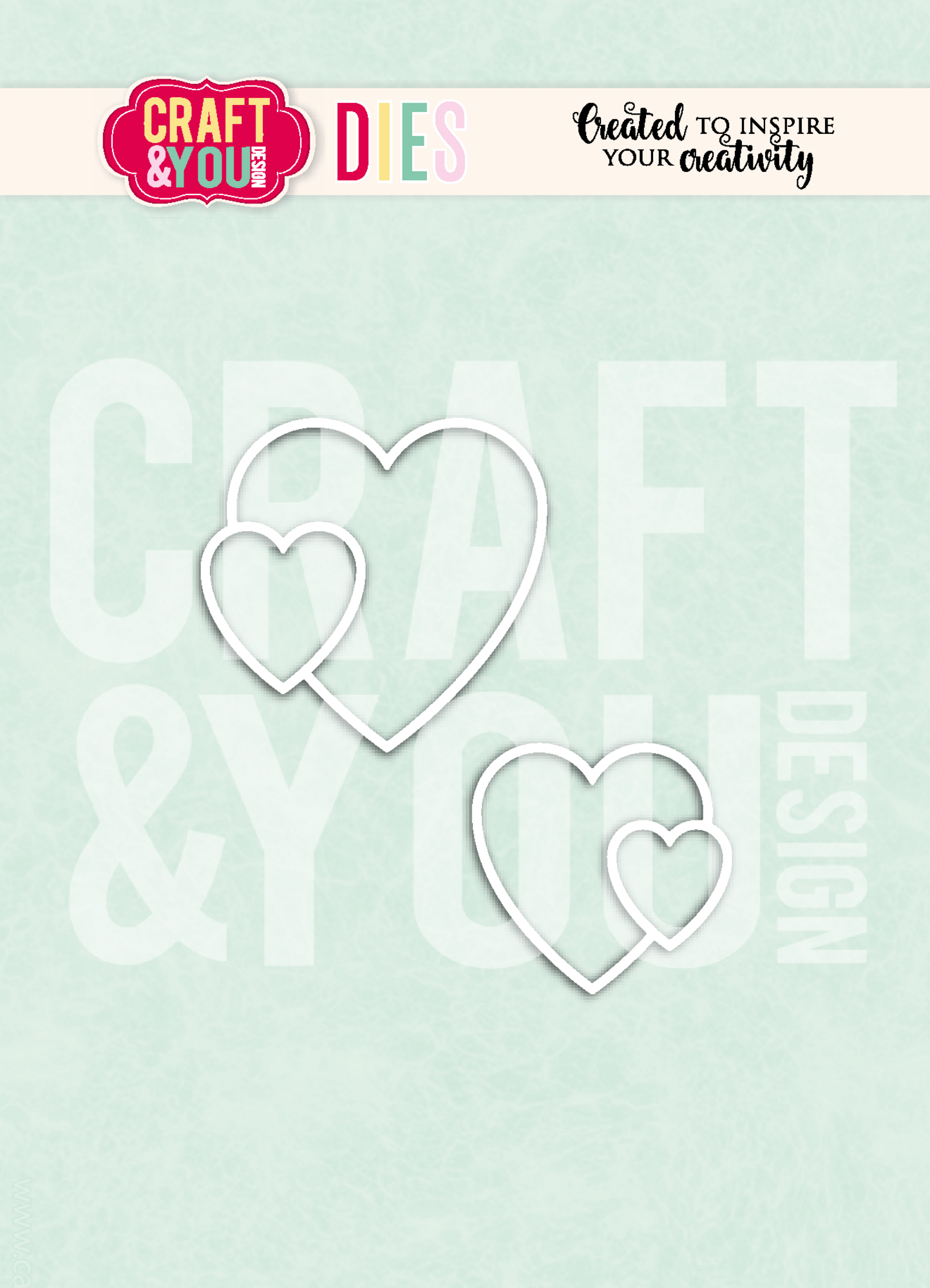 Craft and You - Dies - Hearts by Gosia