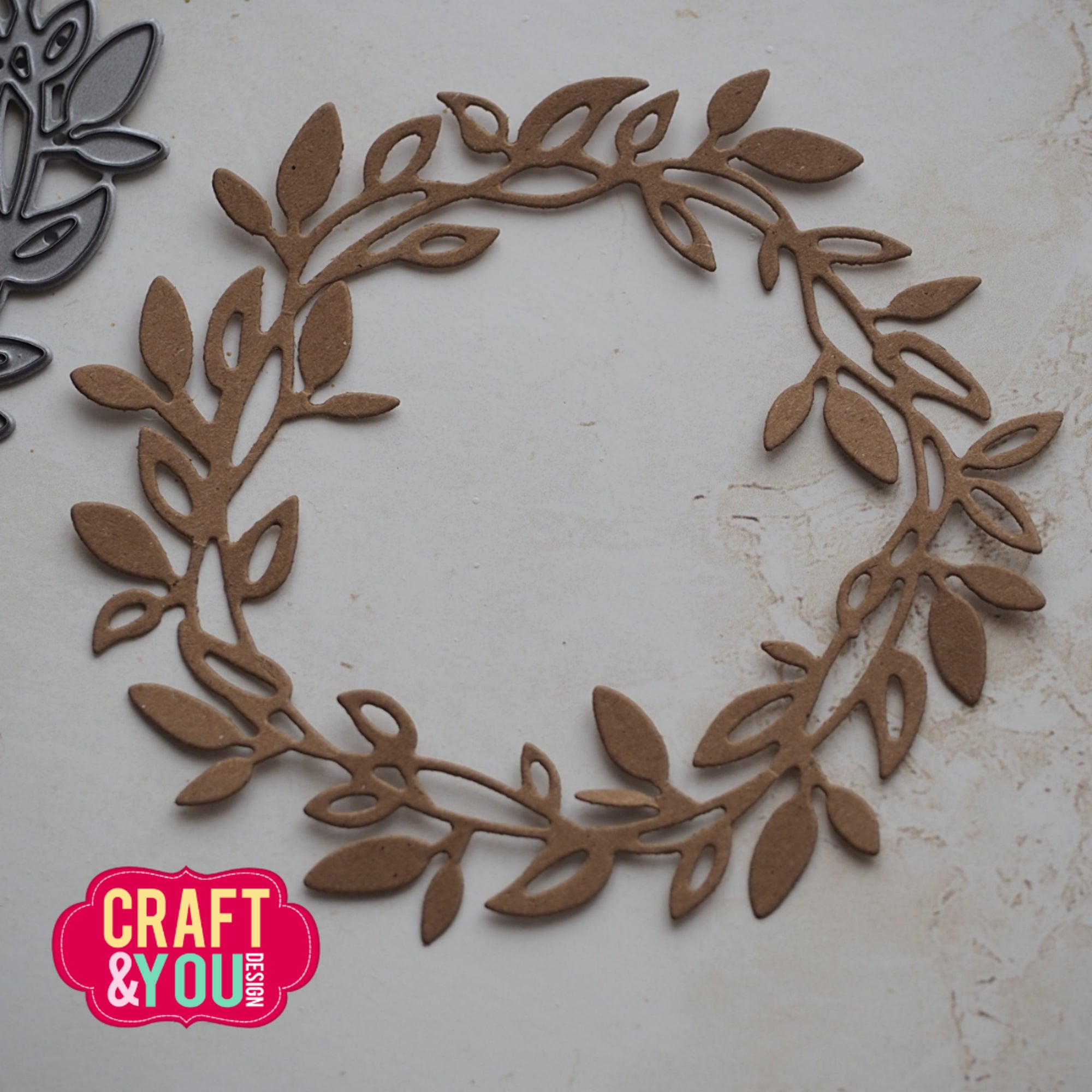 Craft and You - Dies - Leaf Wreath