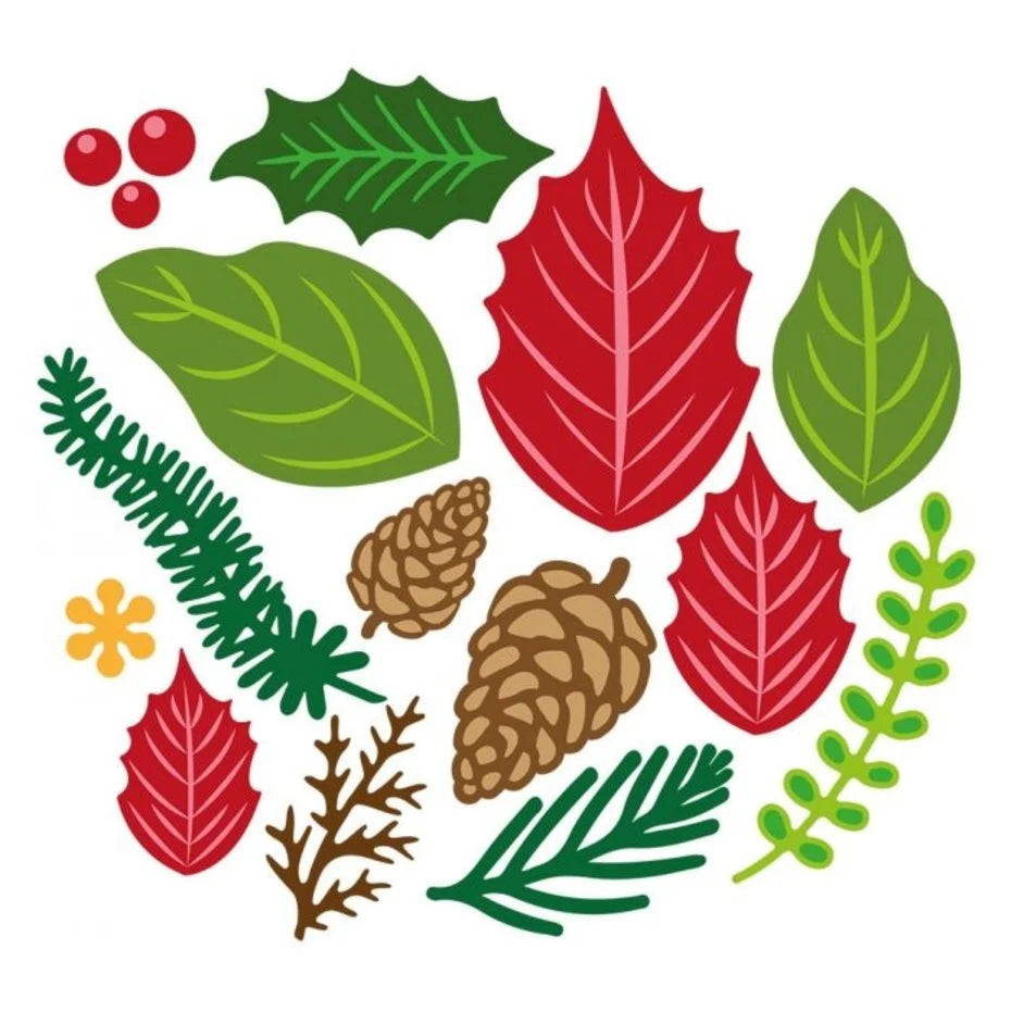 Crafters Companion - Cutting Die - Festive Foliage