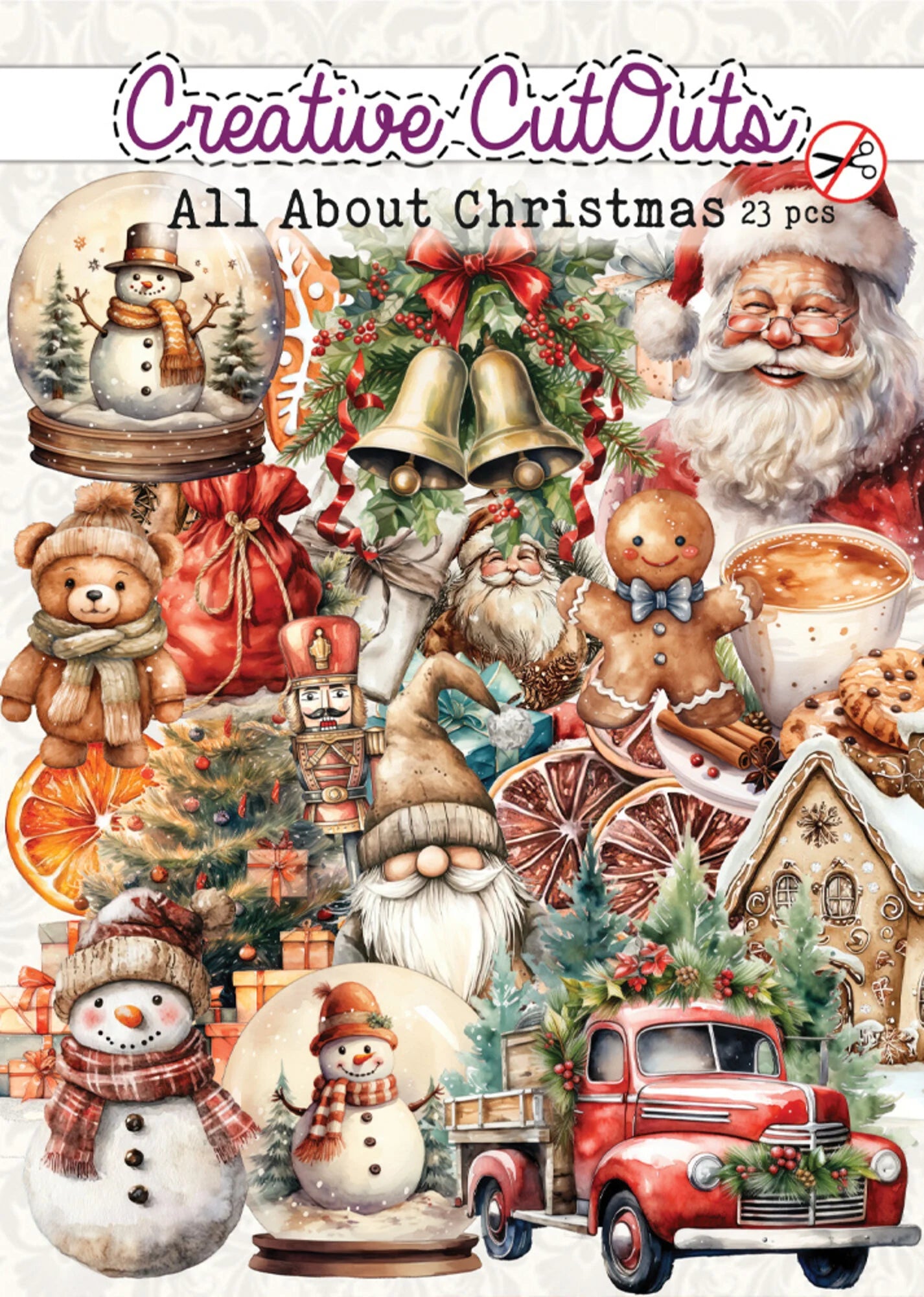 Creatiaf Art - All about christmas - Die Cuts