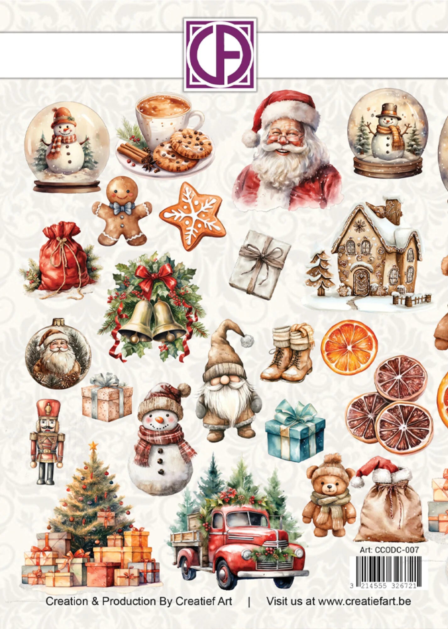 Creatiaf Art - All about christmas - Die Cuts