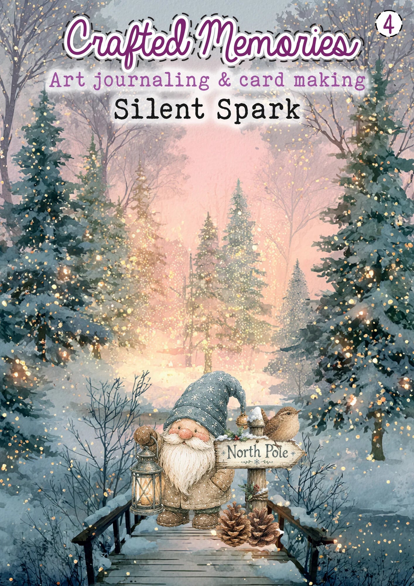 Crafted Memories - Silent Spark - Art Journaling Book