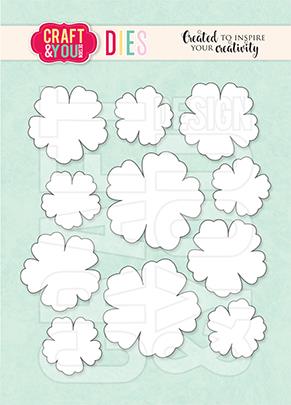 Craft and You - Dies - Small flowers set 1