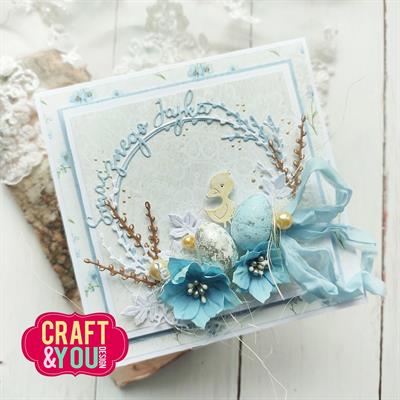 Craft and You - Dies - Catkins Wreath