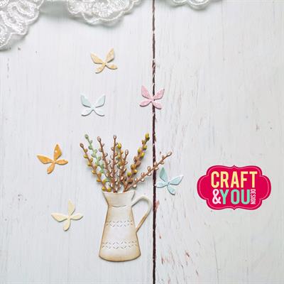 Craft and You - Dies - Spring Jug